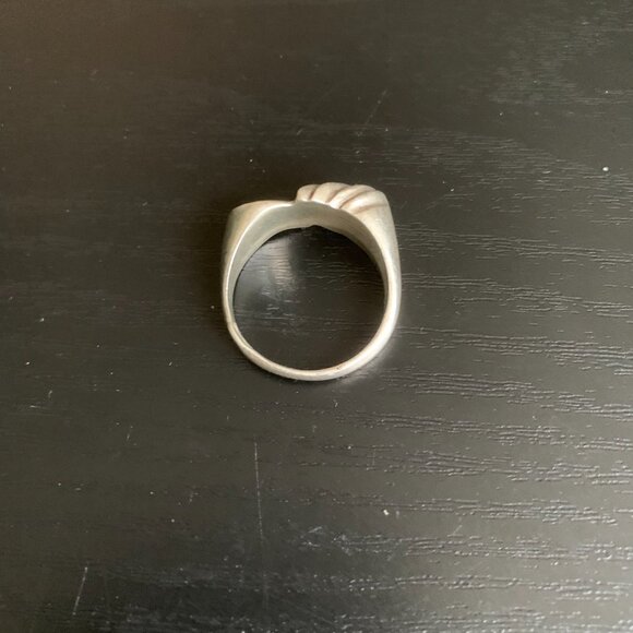 Sterling Abstract Ring - Picture 4 of 8